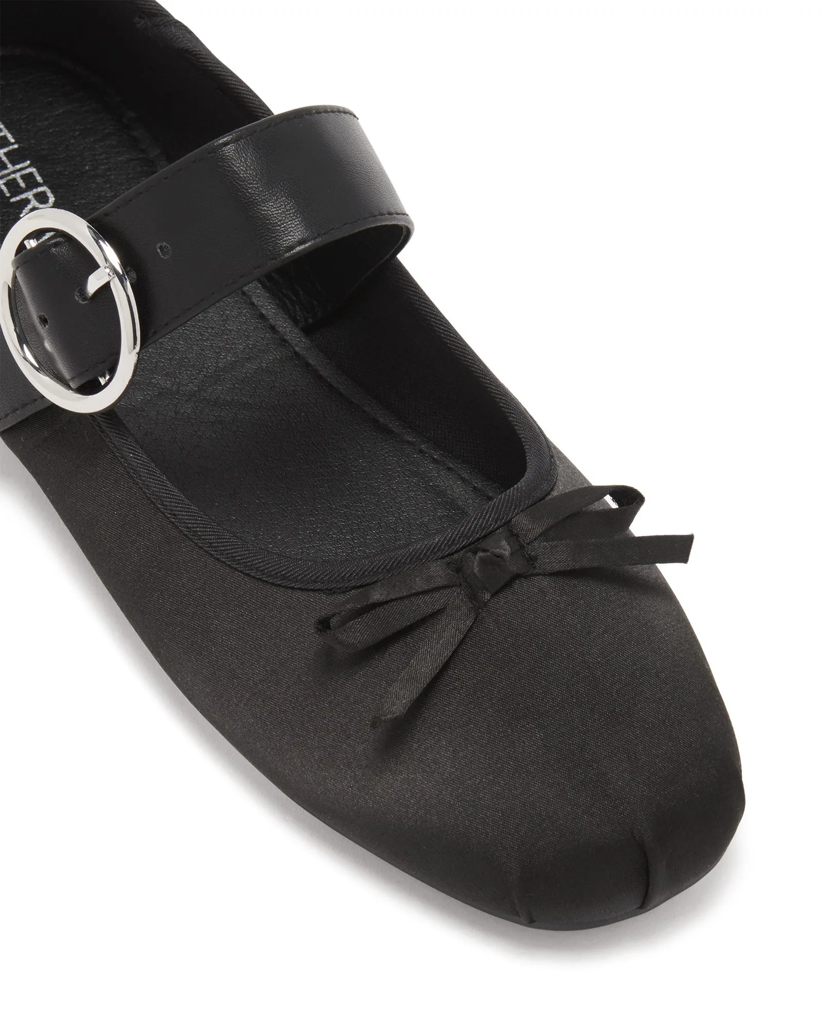 Mesmerize Ballettschuh Schwarz Satin