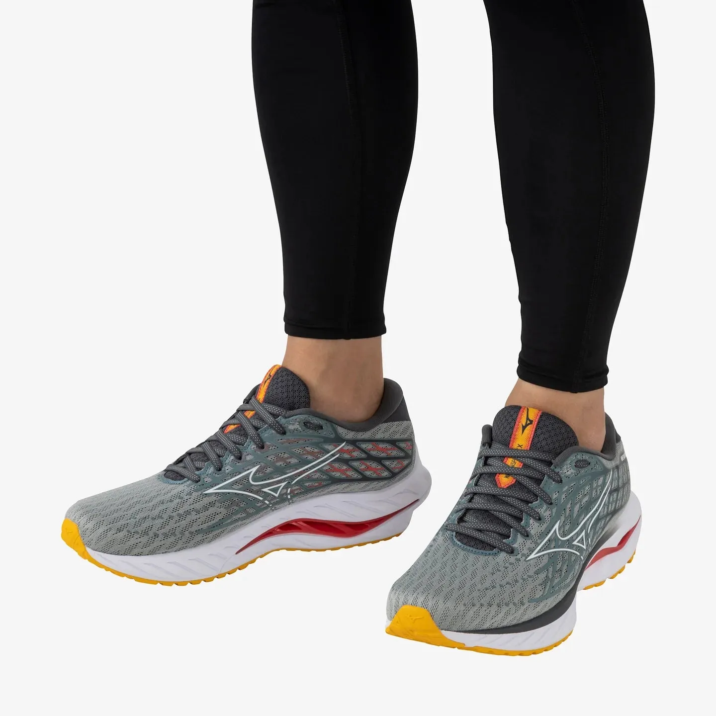 Mizuno Wave Inspire 20 Herren Zitrus-Abyss