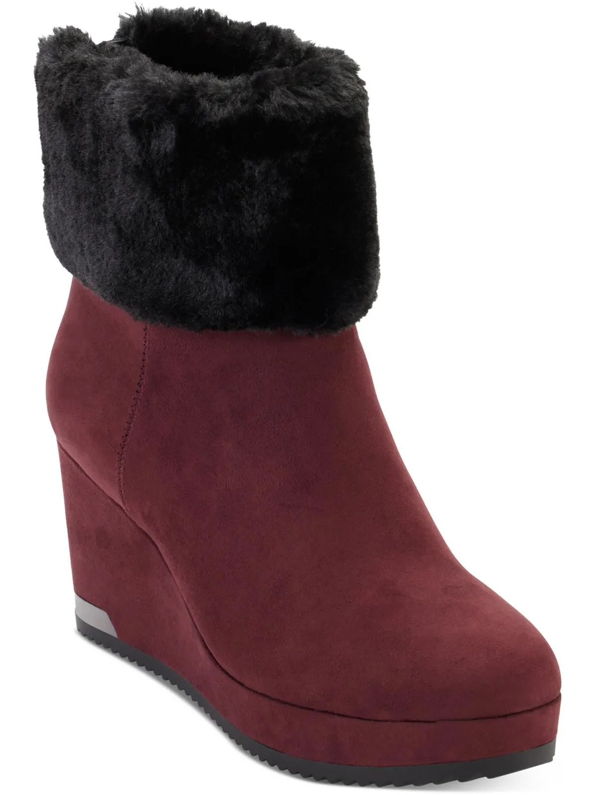 Nadra Damen Kunstwildleder elegante Booties Ecco Schuhe