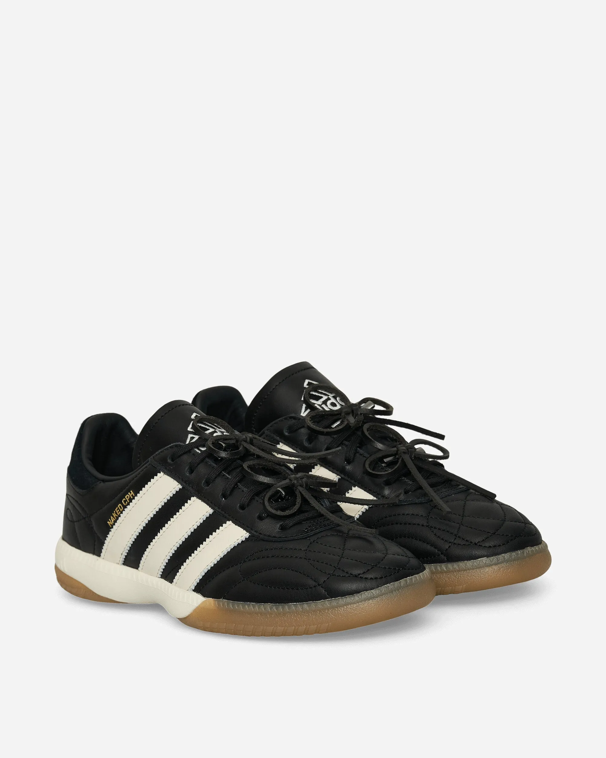 Naked Copenhagen x Maha Samba Sneakers Kernschwarz / Off White