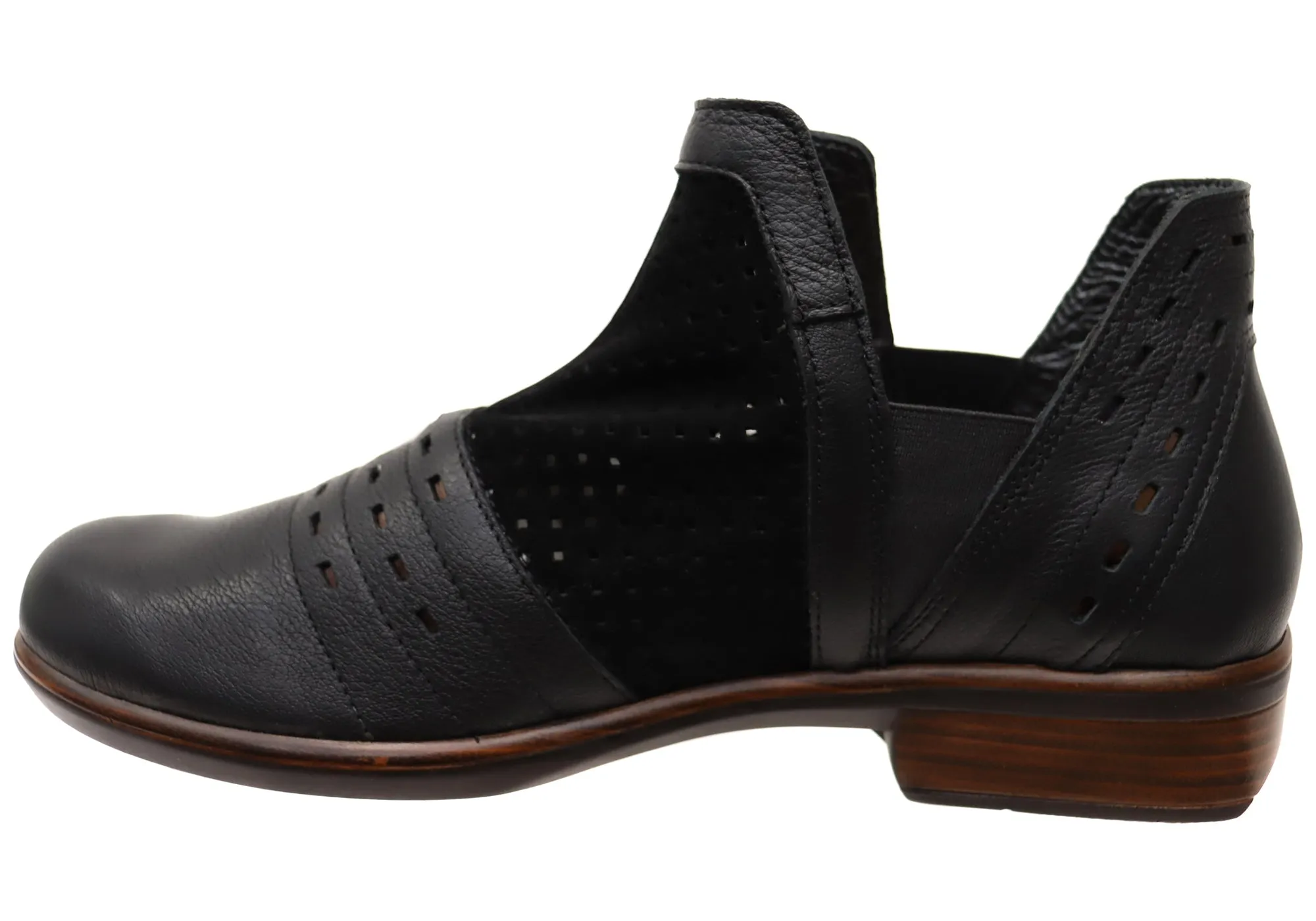 Naot Rivotra Damen Leder Bequeme Knöchelstiefel Naot Schuhe