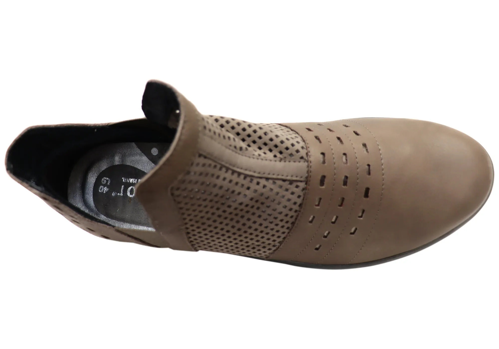 Naot Rivotra Damen Leder Bequeme Knöchelstiefel Naot Schuhe