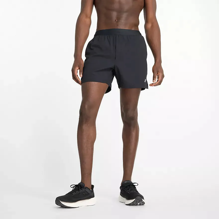 New Balance AC Lined Short 5 - Schwarz - Herren (MS41290) New Balance