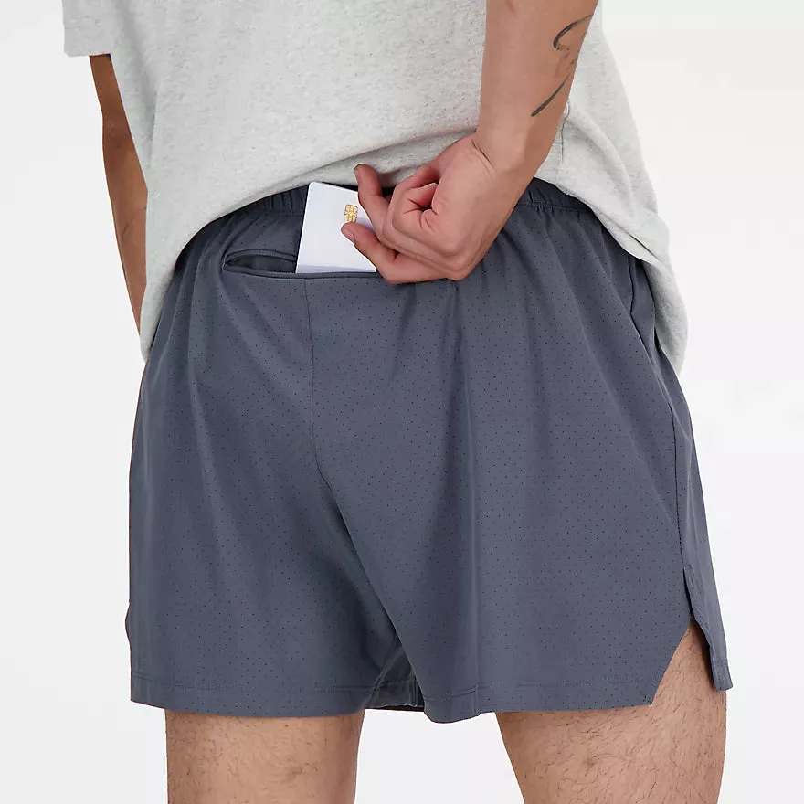 New Balance RC Short 5 - Grafit - HERREN (MS41286) New Balance