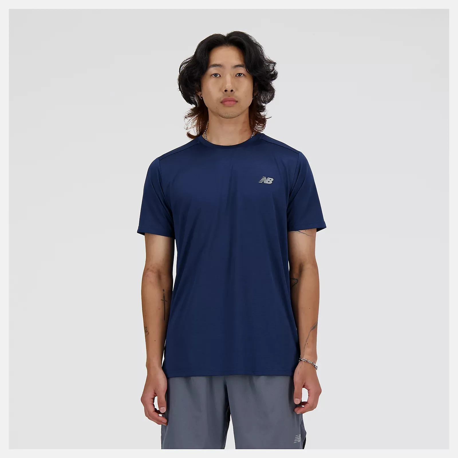 New Balance Sport Essentials T-Shirt - NB Marineblau - HERREN New Balance
