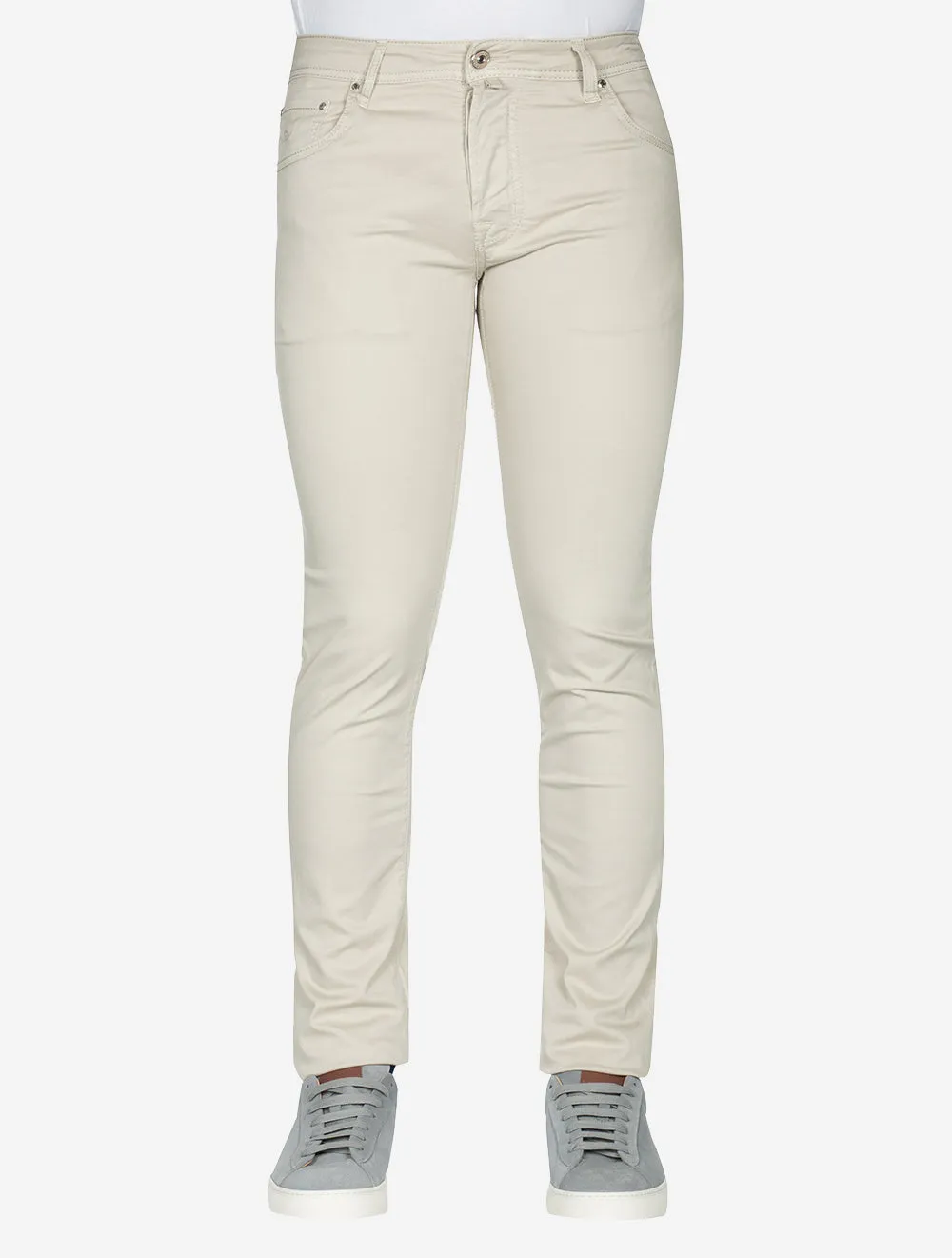 Nick 5-Pocket-Chino Beige
