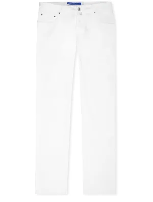 Nick 5-Pocket-Chino in Weiß