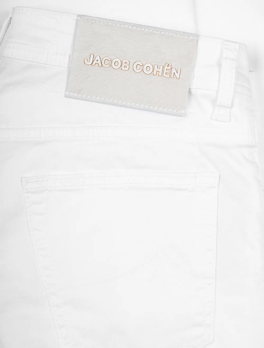 Nick 5-Pocket-Chino in Weiß