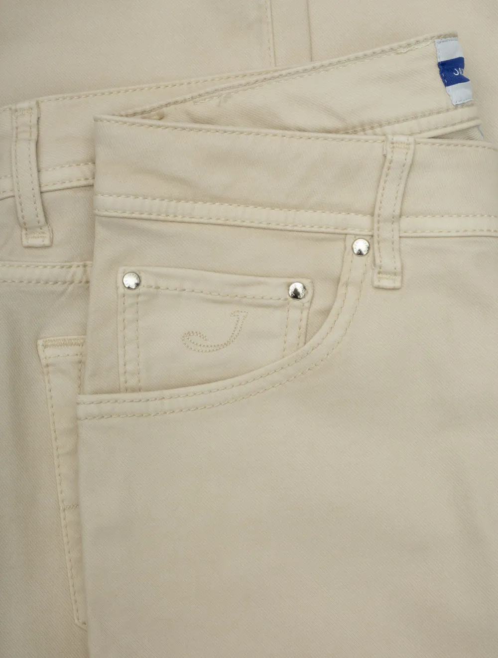 Nick Slim Fit Jeans Creme