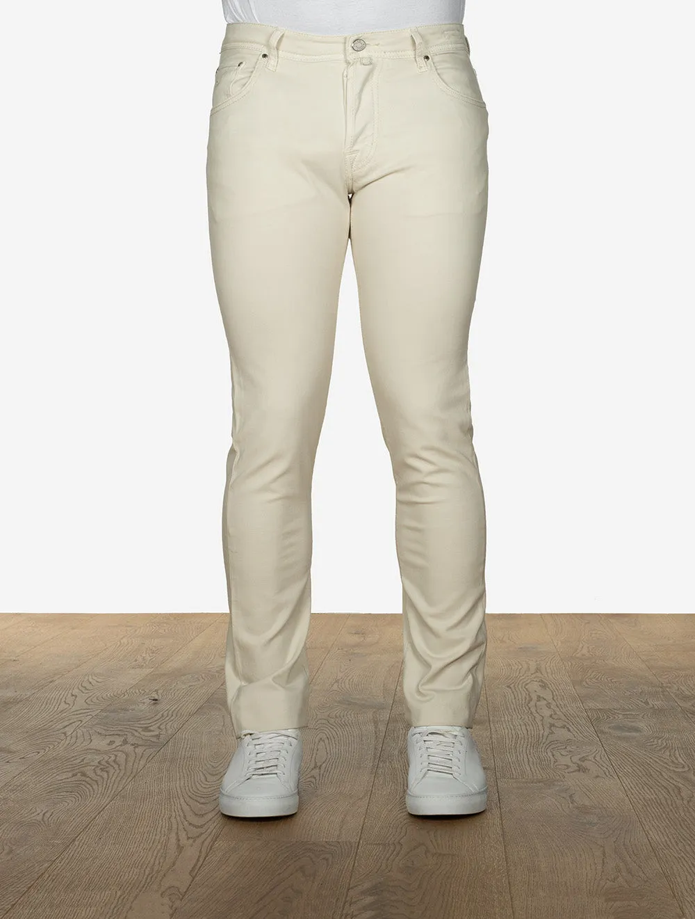Nick Slim Fit Jeans Creme