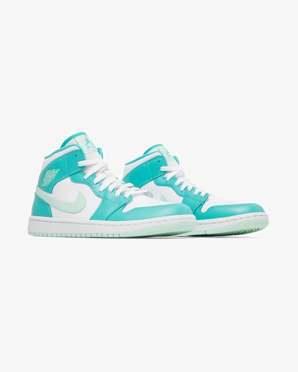 NIKE AIR JORDAN1 MID WMNS GEWASCHTES PETROL BLAU MARINEBLAU