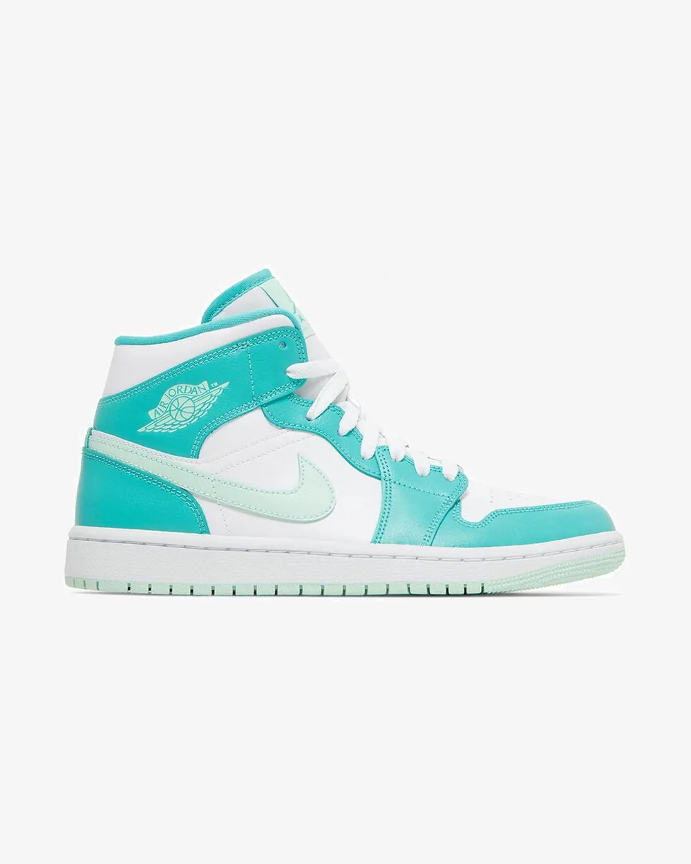 NIKE AIR JORDAN1 MID WMNS GEWASCHTES PETROL BLAU MARINEBLAU