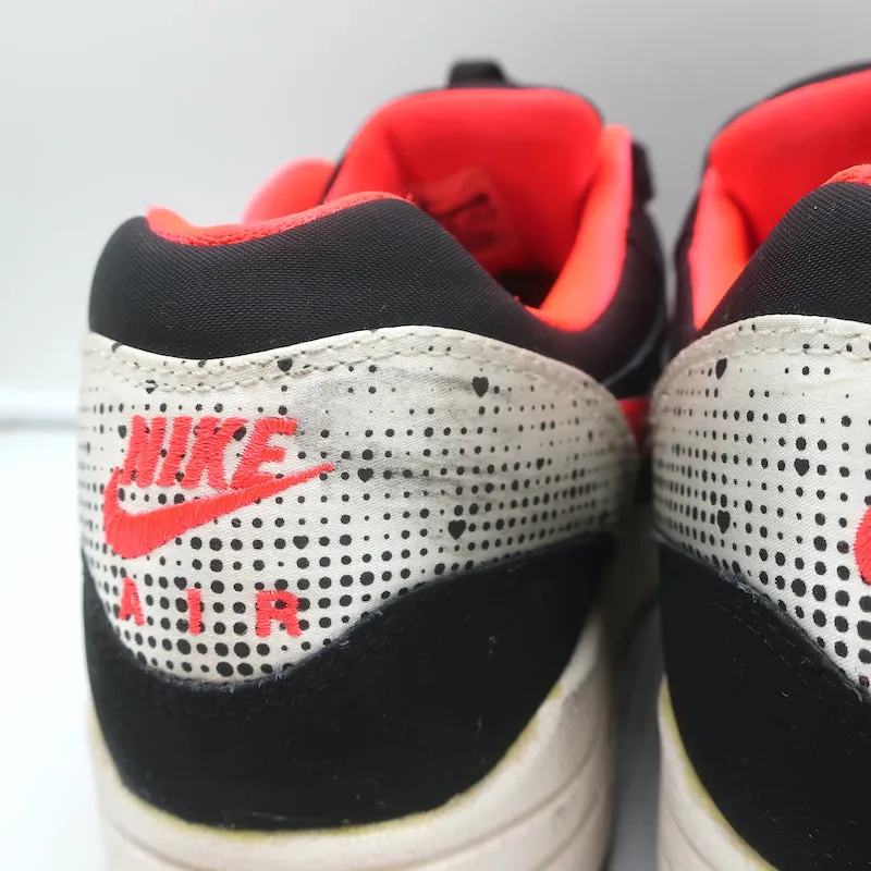 Nike Air Max 1 Valentinstag Queen of Hearts Sneakers Größe 8.5 631366-006