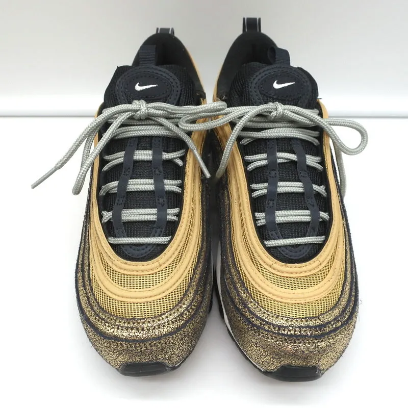 Nike Air Max 97 Sneakers Metallisch Gold Damen Größe 8.5 DO5881-700