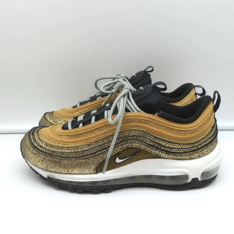 Nike Air Max 97 Sneakers Metallisch Gold Damen Größe 8.5 DO5881-700