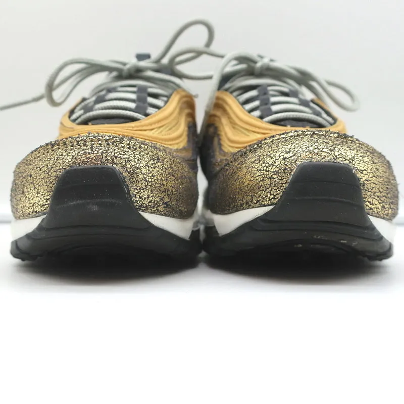 Nike Air Max 97 Sneakers Metallisch Gold Damen Größe 8.5 DO5881-700