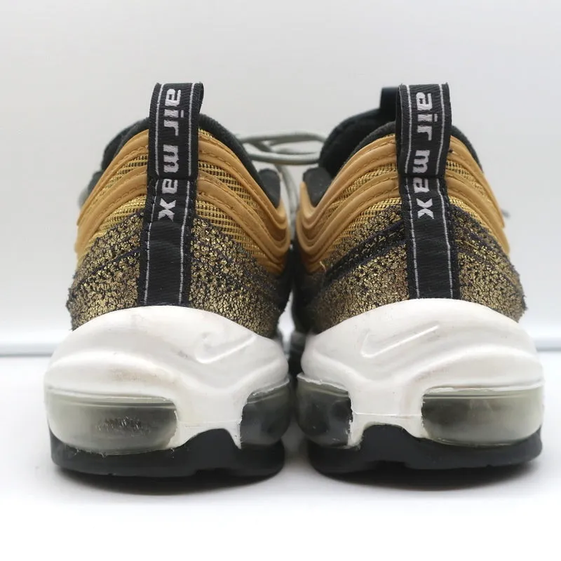Nike Air Max 97 Sneakers Metallisch Gold Damen Größe 8.5 DO5881-700