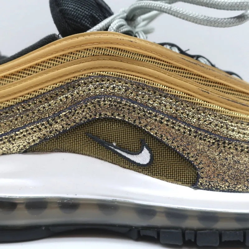 Nike Air Max 97 Sneakers Metallisch Gold Damen Größe 8.5 DO5881-700