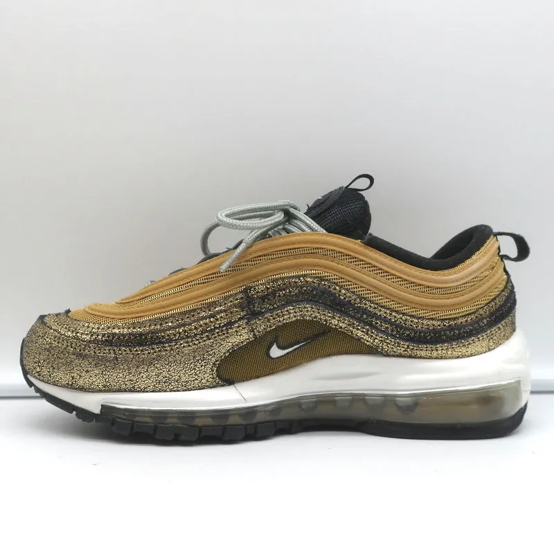 Nike Air Max 97 Sneakers Metallisch Gold Damen Größe 8.5 DO5881-700
