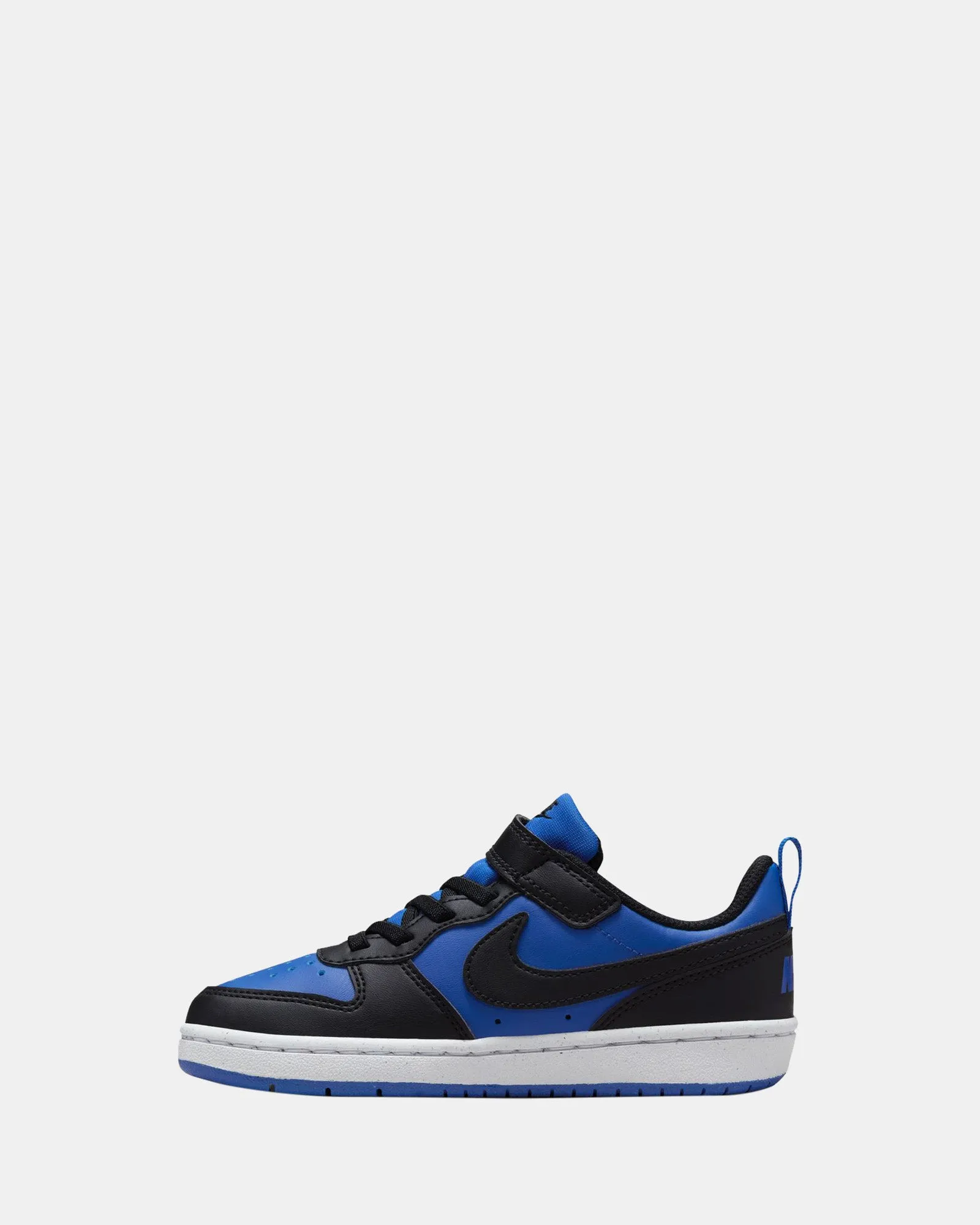 Nike Kinder-Schuhe Court Borough Low Recraft Vorschule Spiel Royal/Schwarz/Weiß