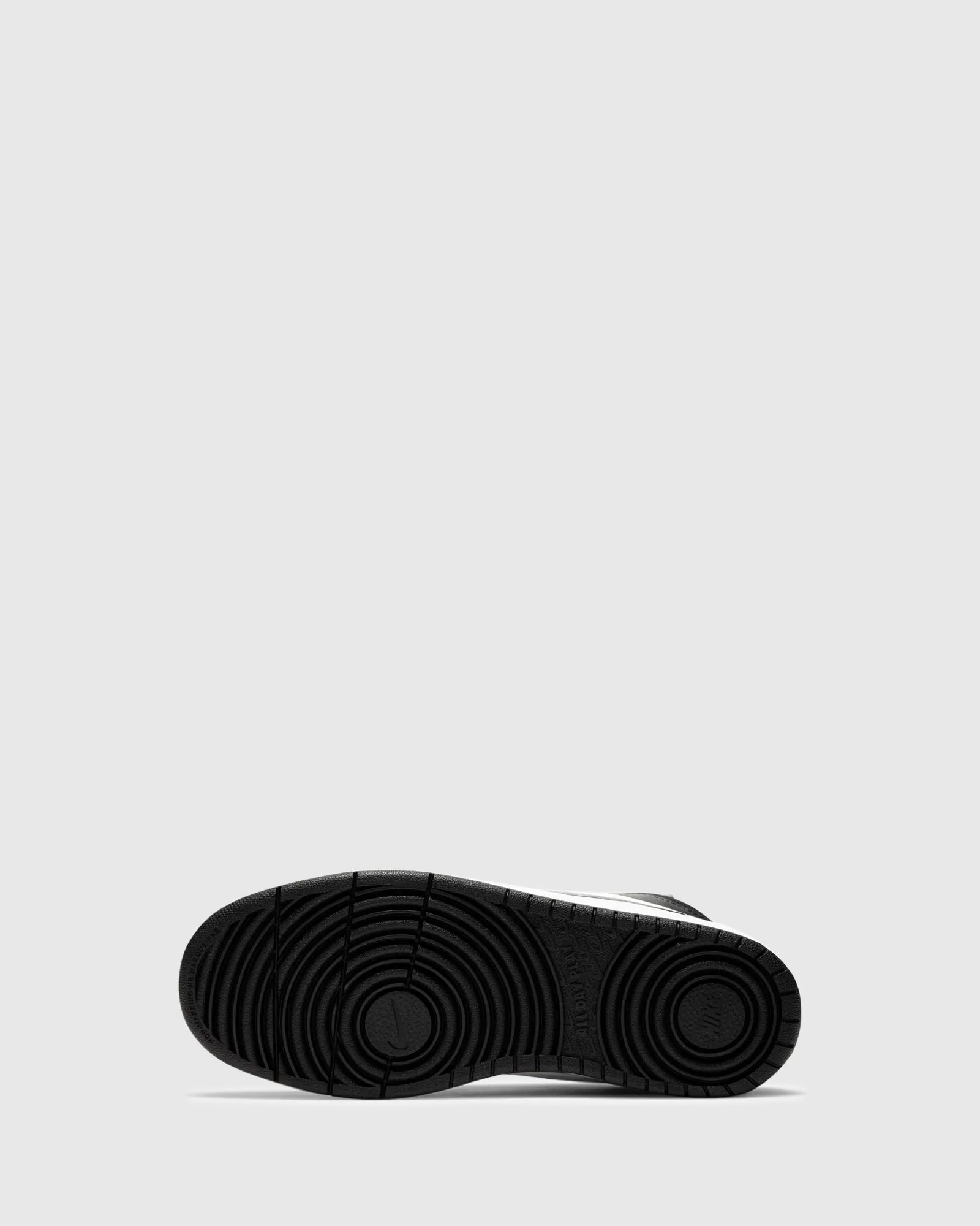 Nike Kinder Schuhe Court Borough Mid 2 Grundschule Schwarz/Weiß