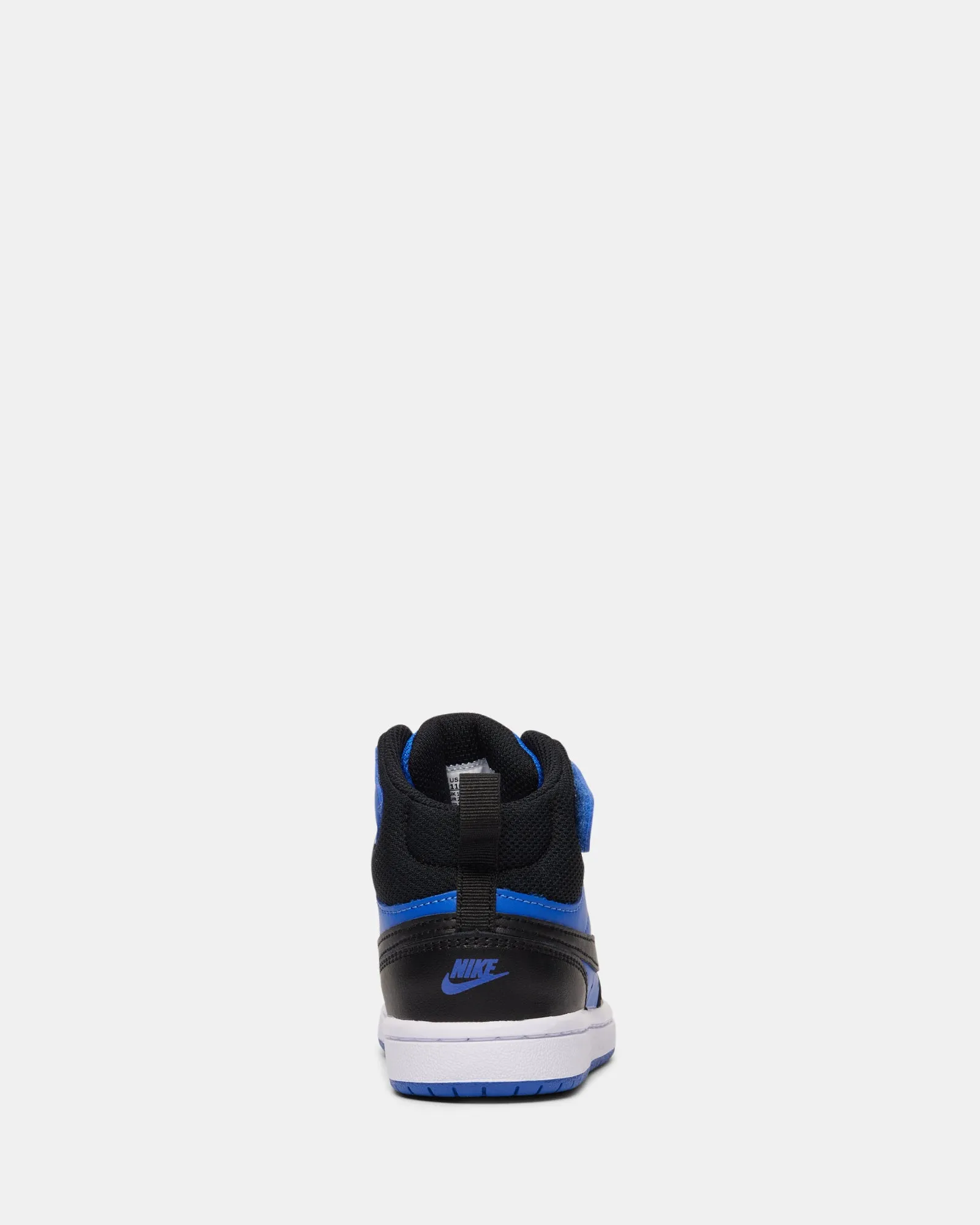 Nike Kinder-Schuhe Court Borough Mid 2 Grundschule Spiel Royal/Schwarz/Weiß