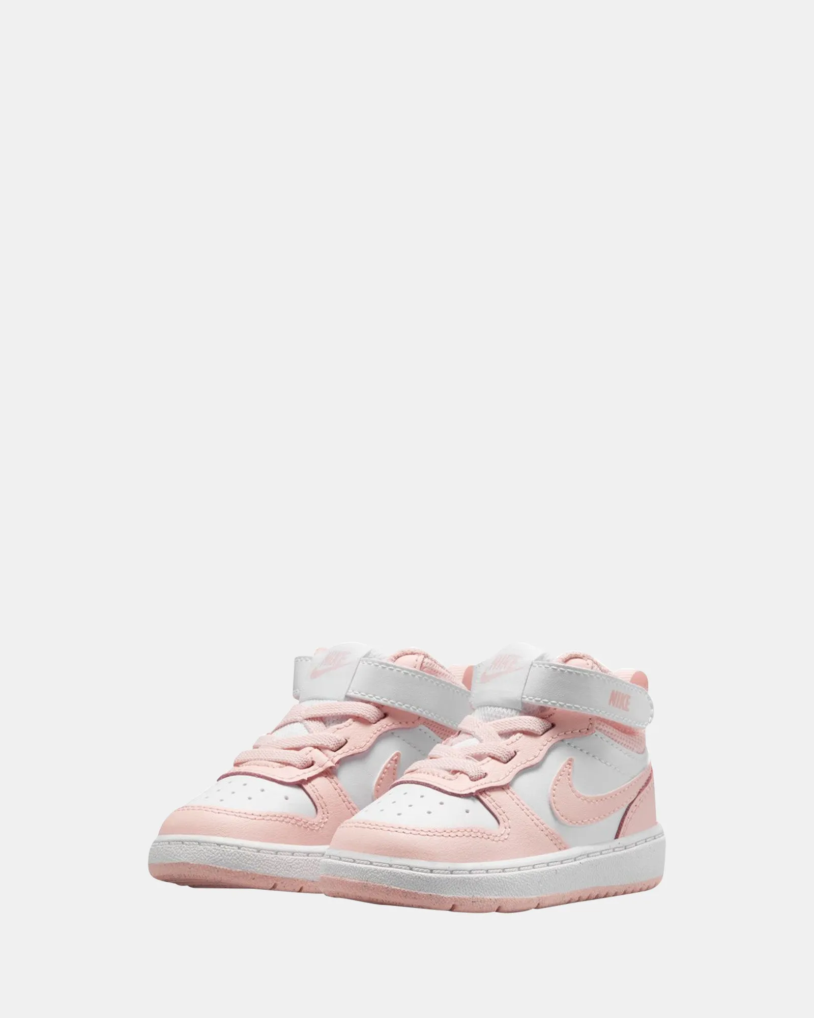 Nike Kinder Schuhe Court Borough Mid 2 Inf G Weiß/Echo Pink