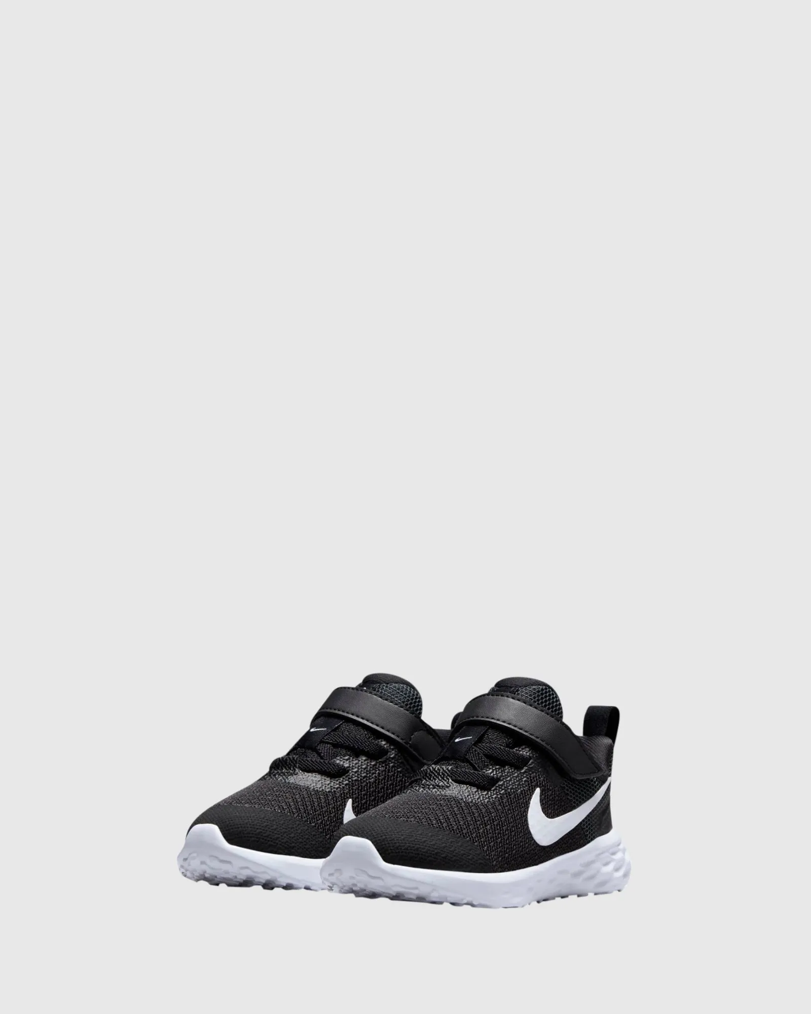Nike Kinder Schuhe Revolution 6 NN Kleinkind Schwarz/Weiß/Dunkel Rauchgrau