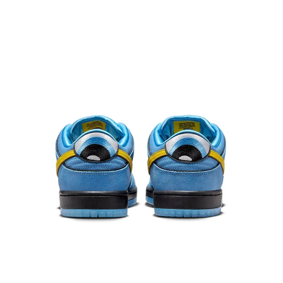 Nike SB Dunk Low (PS) Die Powerpuff Girls Bubbles Blau Chill Tiefes Königsblau Aktives Pink Nike Dunk
