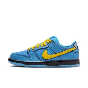 Nike SB Dunk Low (PS) Die Powerpuff Girls Bubbles Blau Chill Tiefes Königsblau Aktives Pink Nike Dunk