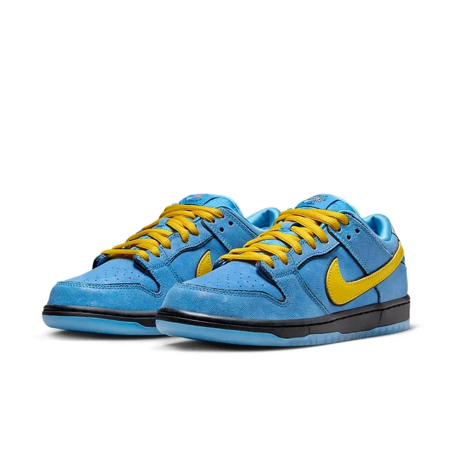 Nike SB Dunk Low (PS) Die Powerpuff Girls Bubbles Blau Chill Tiefes Königsblau Aktives Pink Nike Dunk