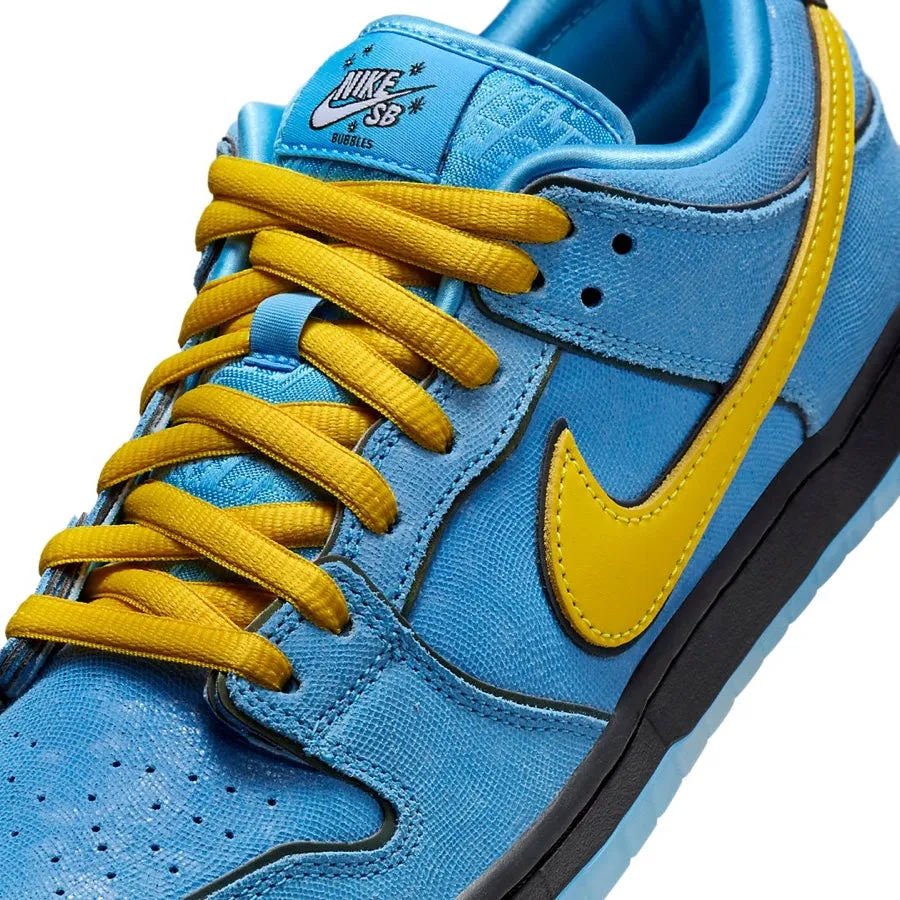 Nike SB Dunk Low (PS) Die Powerpuff Girls Bubbles Blau Chill Tiefes Königsblau Aktives Pink Nike Dunk