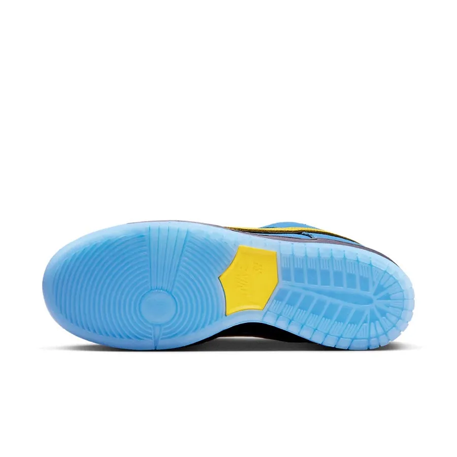 Nike SB Dunk Low (PS) Die Powerpuff Girls Bubbles Blau Chill Tiefes Königsblau Aktives Pink Nike Dunk