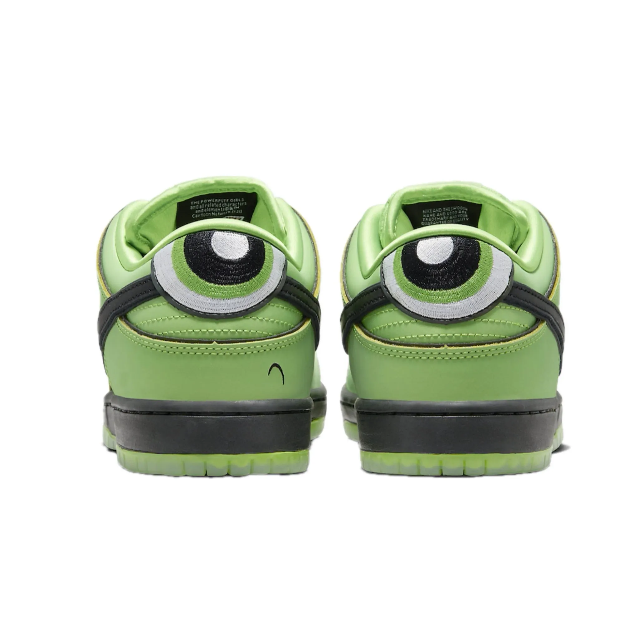 Nike SB Dunk Low (PS) Die Powerpuff Girls Buttercup Mean Green Black Lotus Pink Nike Dunk