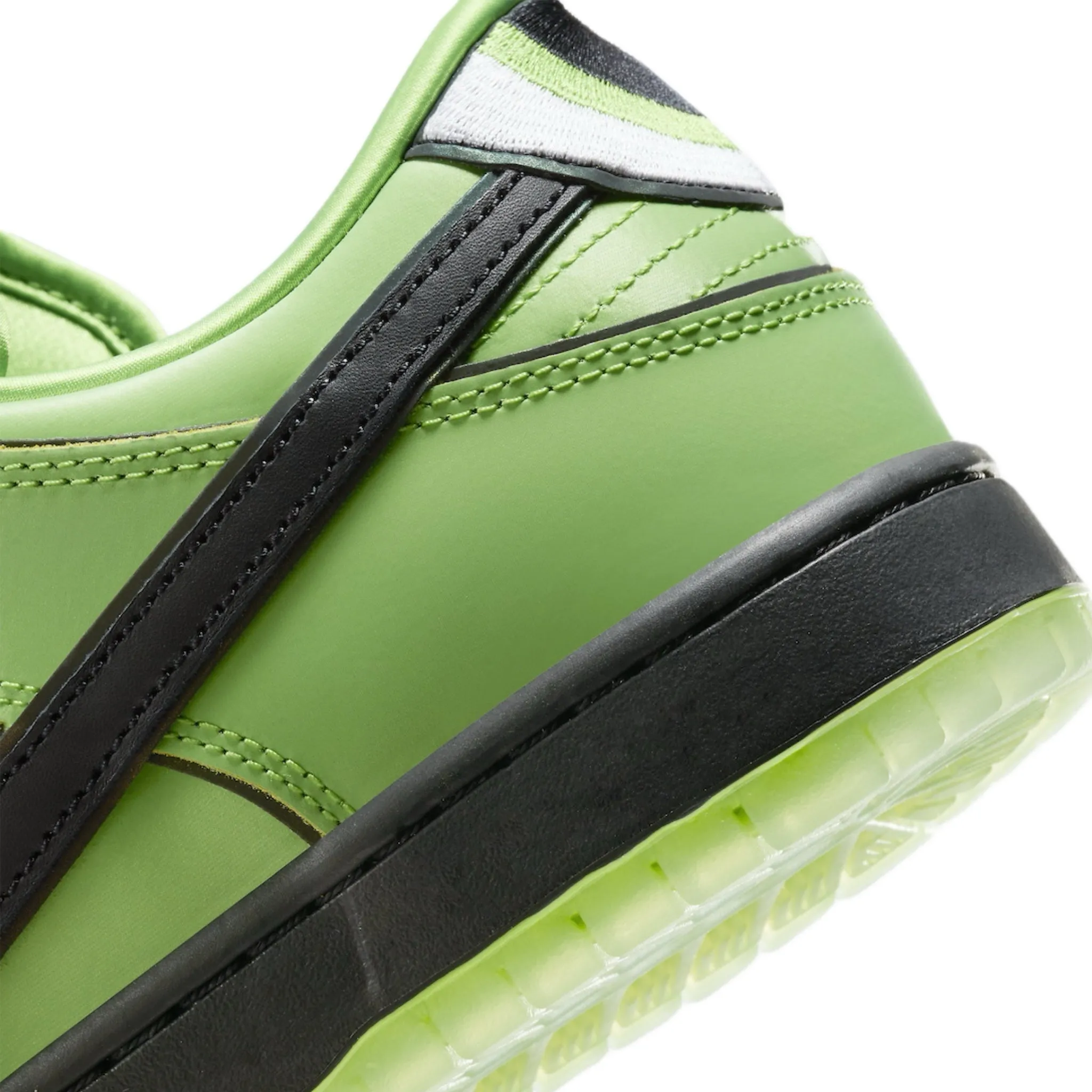 Nike SB Dunk Low (PS) Die Powerpuff Girls Buttercup Mean Green Black Lotus Pink Nike Dunk