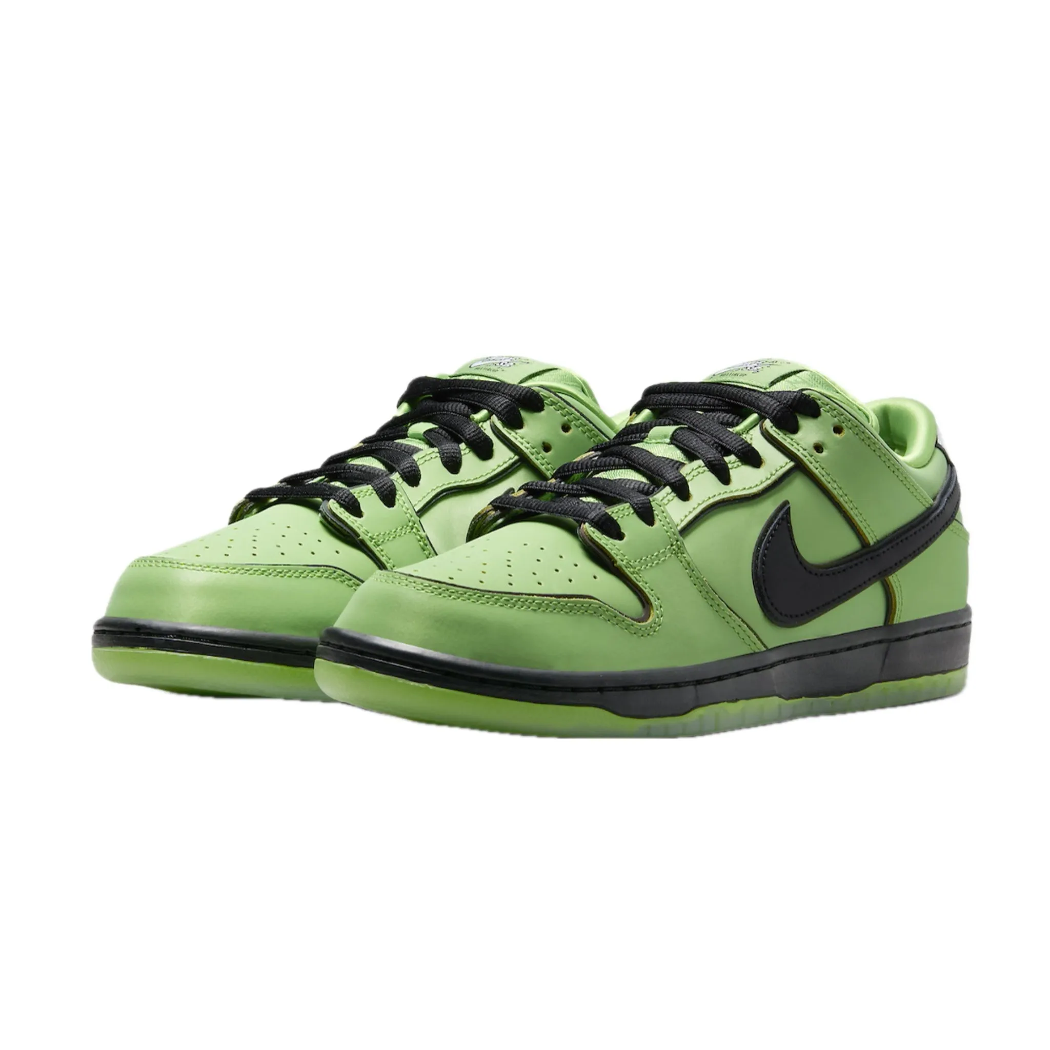 Nike SB Dunk Low (PS) Die Powerpuff Girls Buttercup Mean Green Black Lotus Pink Nike Dunk