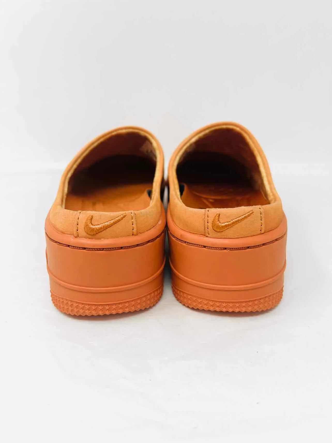 Nike Größe 8 Orange Pantoffeln Wildleder Schuhe Sneaker