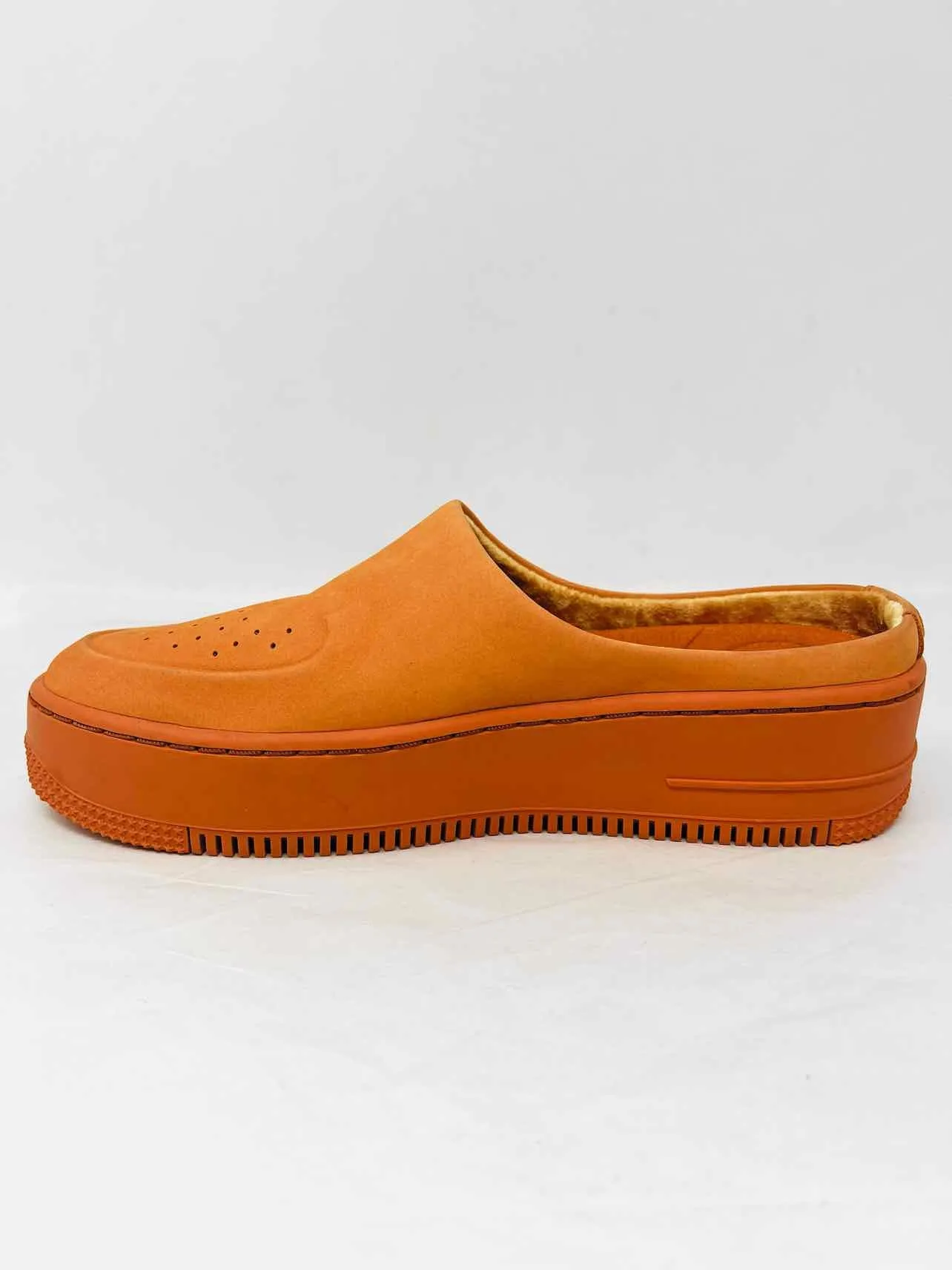 Nike Größe 8 Orange Pantoffeln Wildleder Schuhe Sneaker