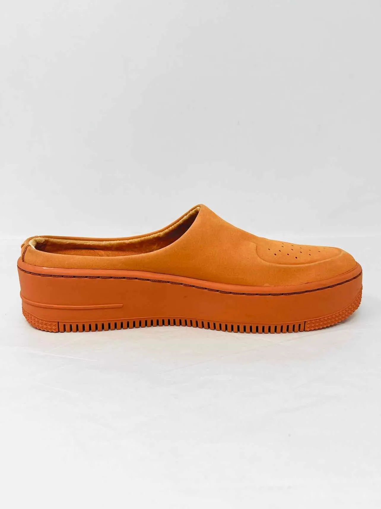 Nike Größe 8 Orange Pantoffeln Wildleder Schuhe Sneaker
