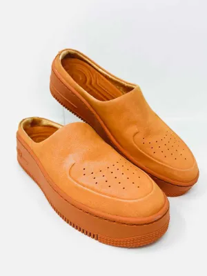 Nike Größe 8 Orange Pantoffeln Wildleder Schuhe Sneaker