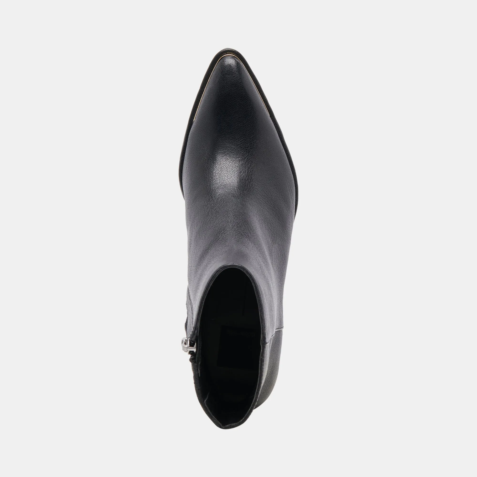 NONAH STIEFELETTEN AUS SCHWARZEM LEDER
