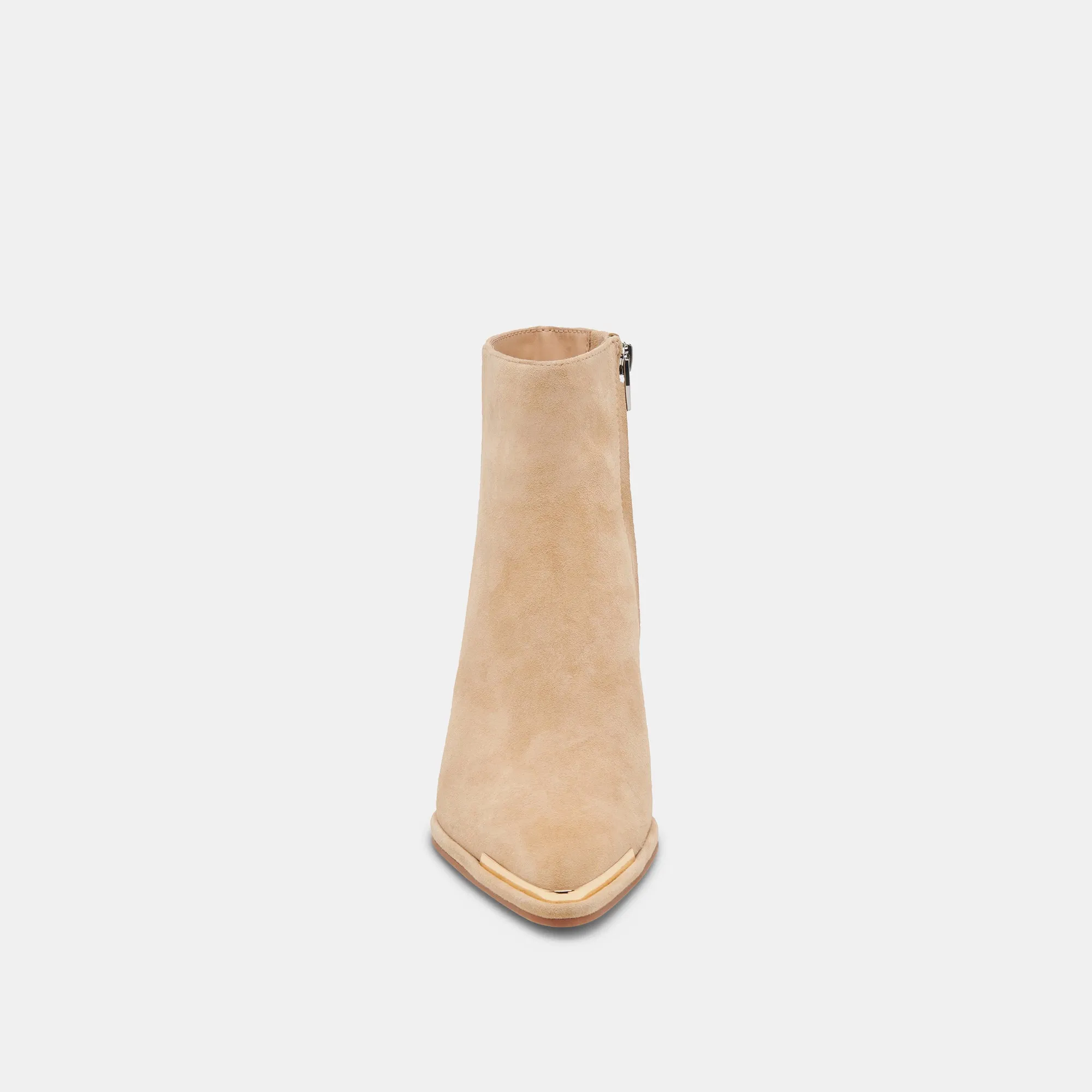 NONAH STIEFELETTEN IN NUBUKLEDER - HAVANNA