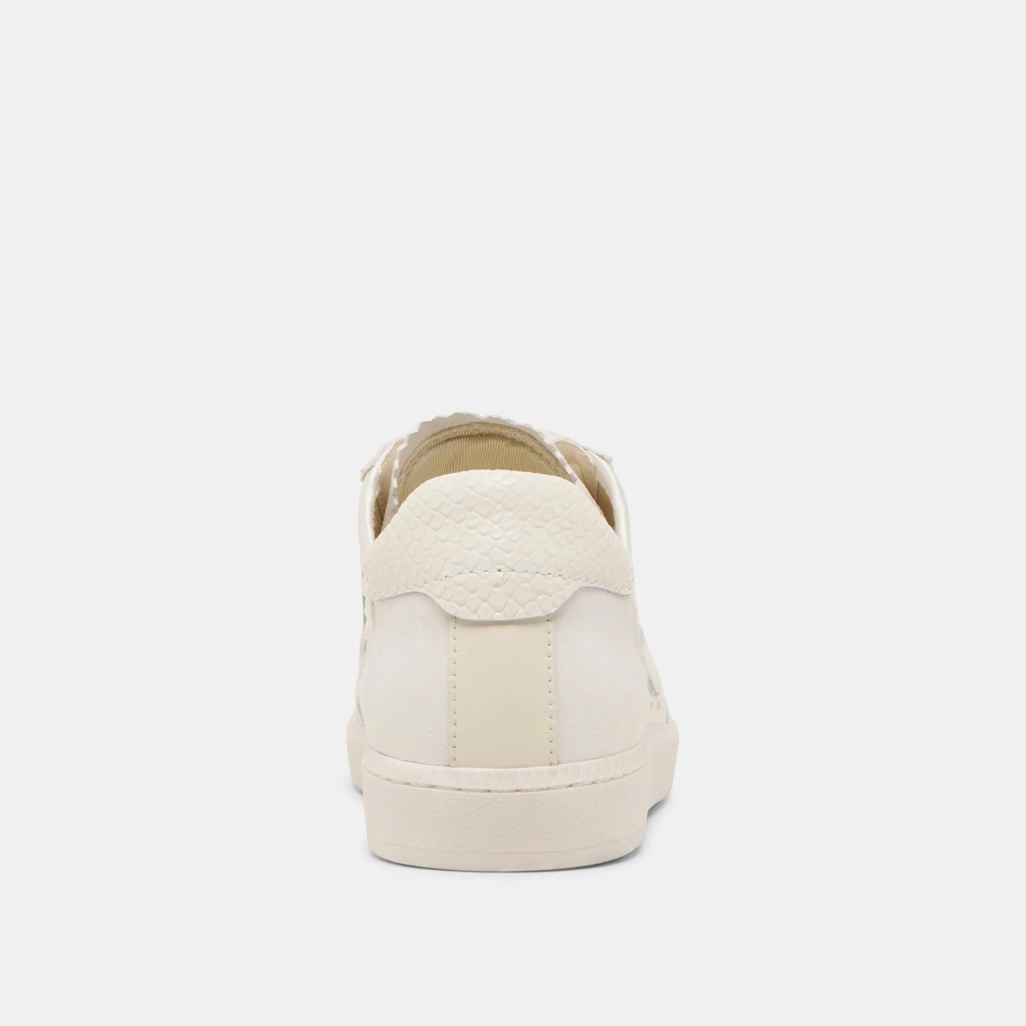 HINWEIS PEARL SNEAKERS OFF WHITE SATIN