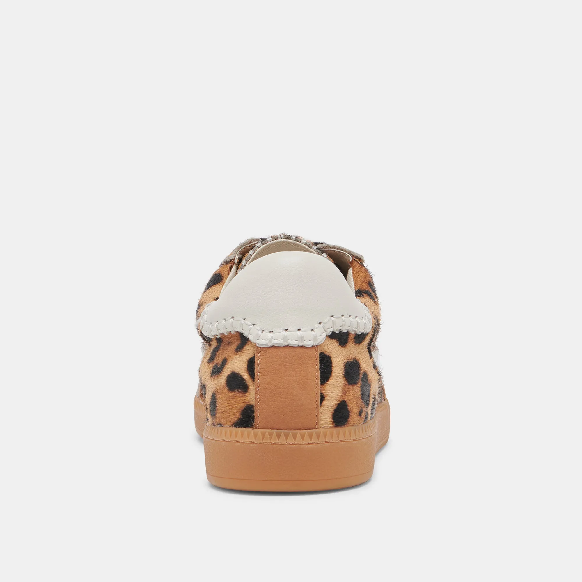 HINWEIS STITCH SNEAKERS DK LEOPARD KALBSHAAR