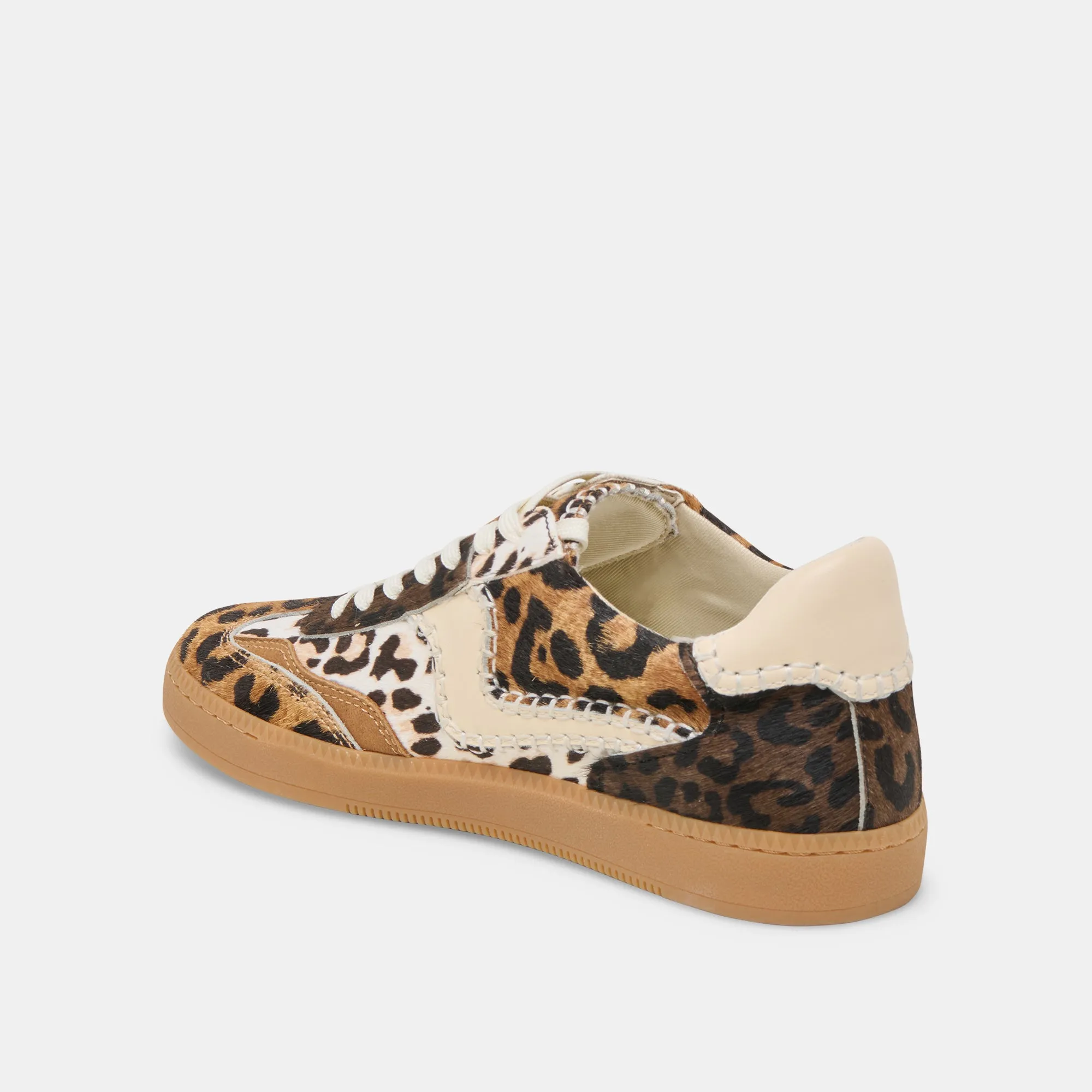 HINWEIS STITCH SNEAKERS LEOPARD MULTI KALBSHAAR
