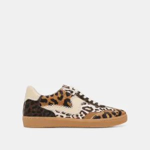 HINWEIS STITCH SNEAKERS LEOPARD MULTI KALBSHAAR