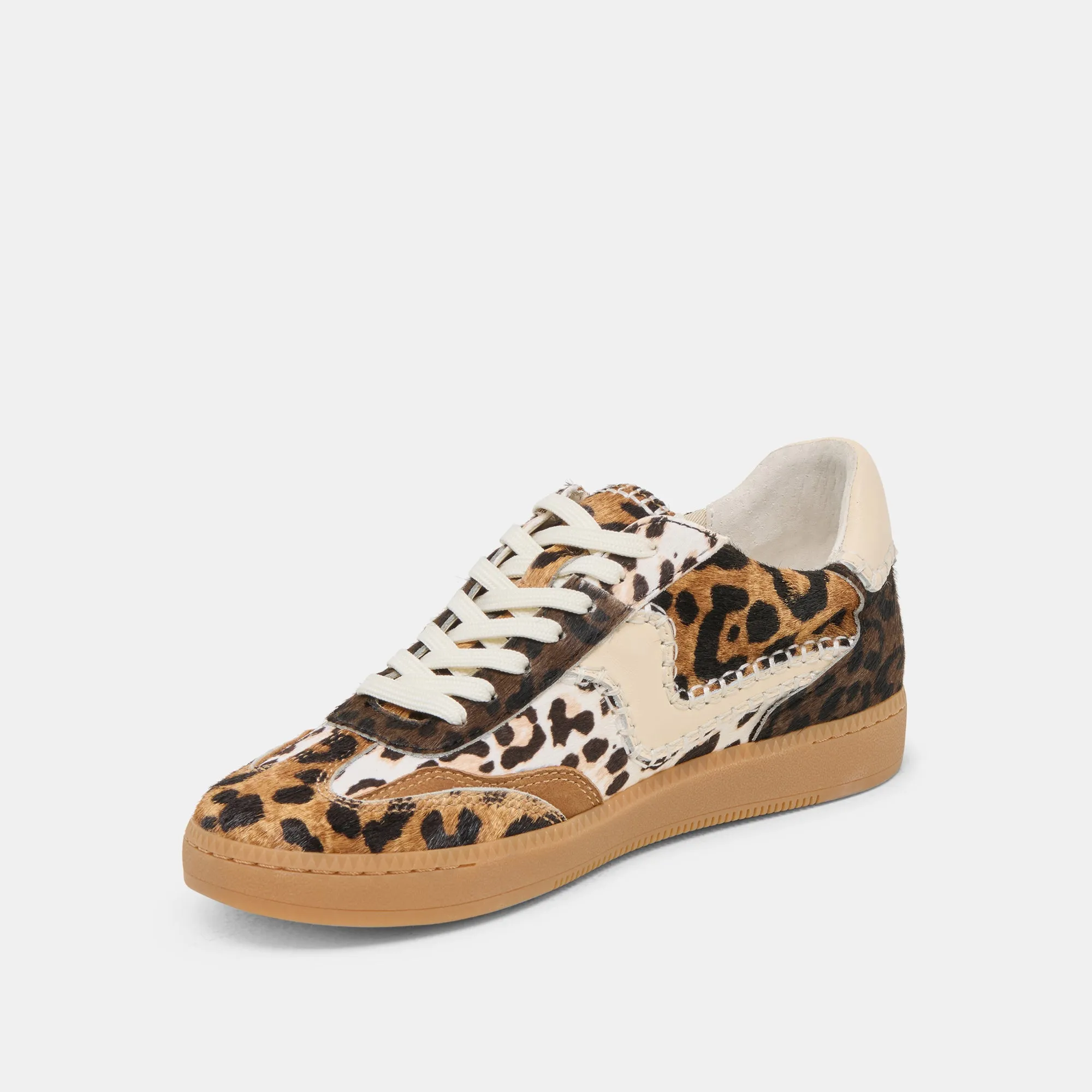 HINWEIS STITCH SNEAKERS LEOPARD MULTI KALBSHAAR