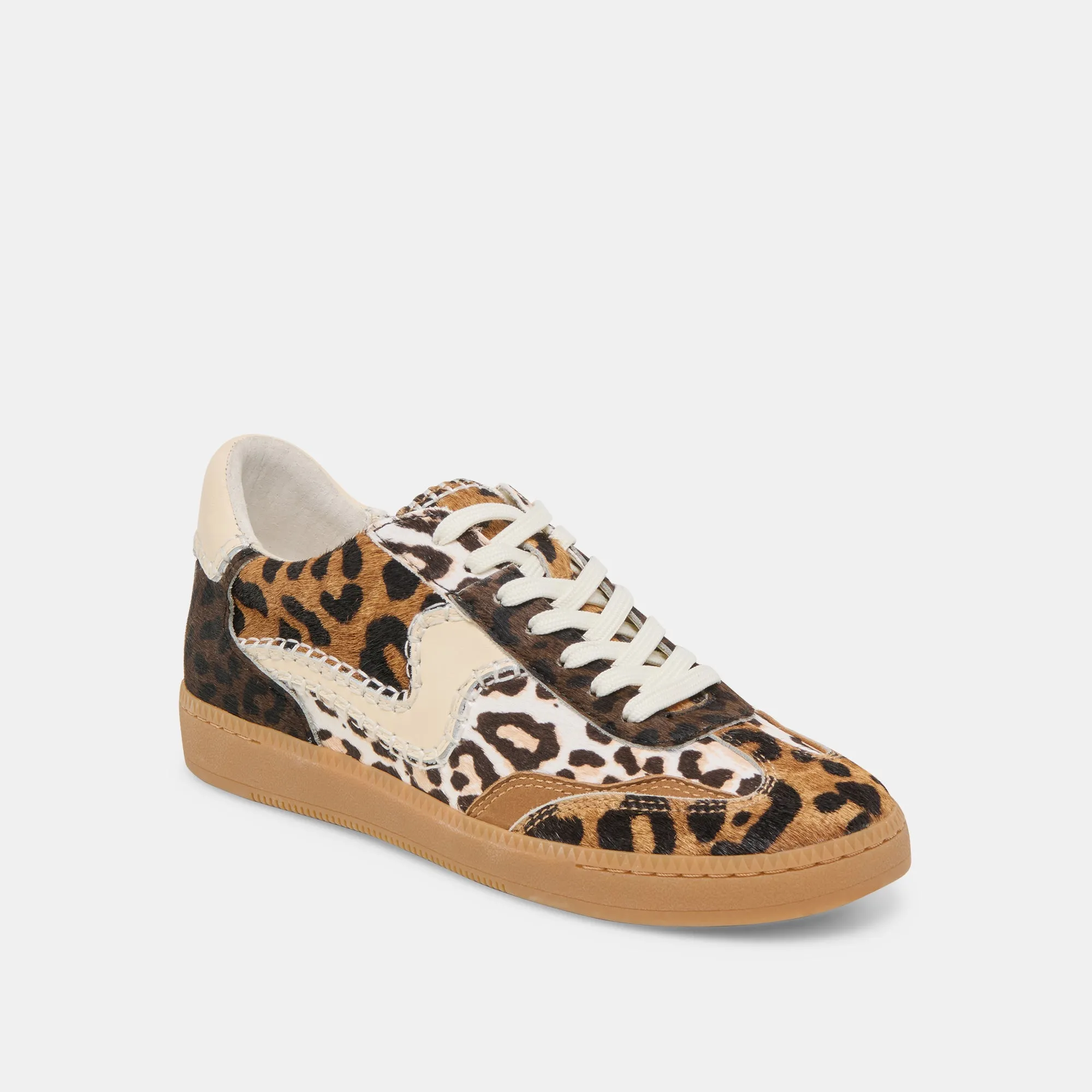 HINWEIS STITCH SNEAKERS LEOPARD MULTI KALBSHAAR