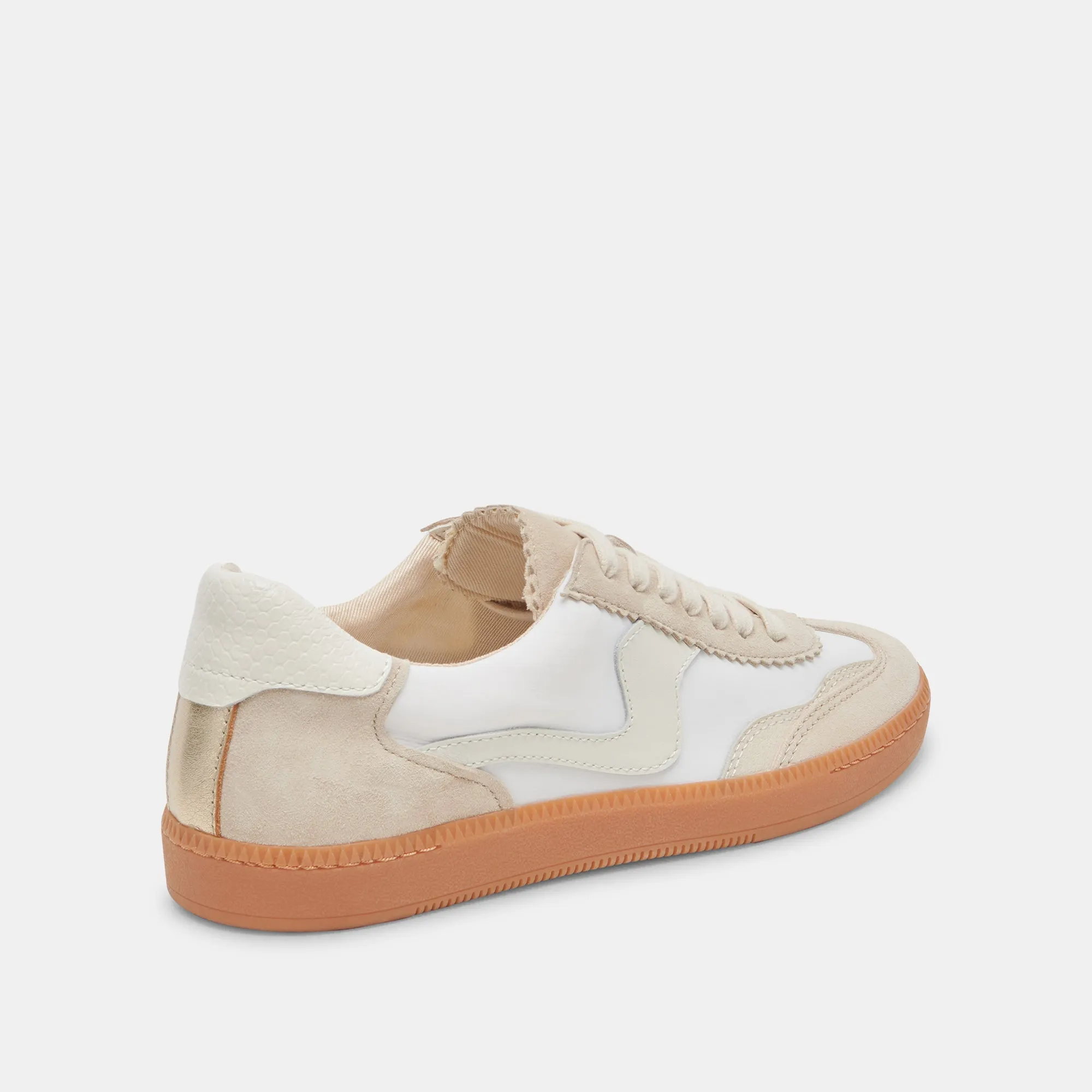 HINWEIS BREITE SNEAKERS ELFENBEIN MULTI NYLON