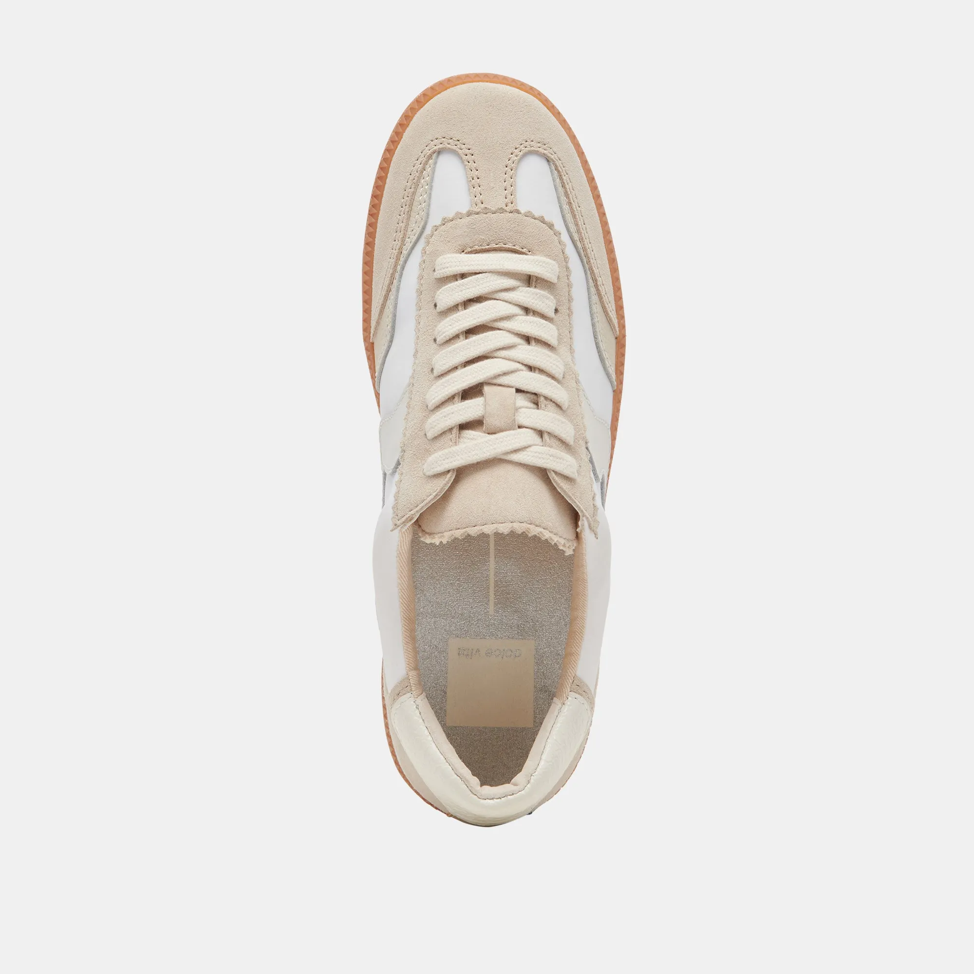 HINWEIS BREITE SNEAKERS ELFENBEIN MULTI NYLON